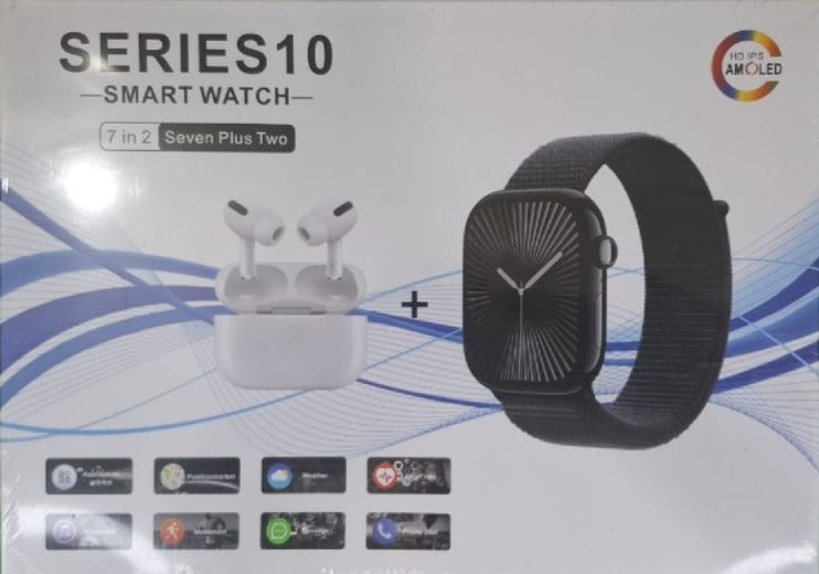 Series 10 Smart Watch 7-in-2 with AirPods
