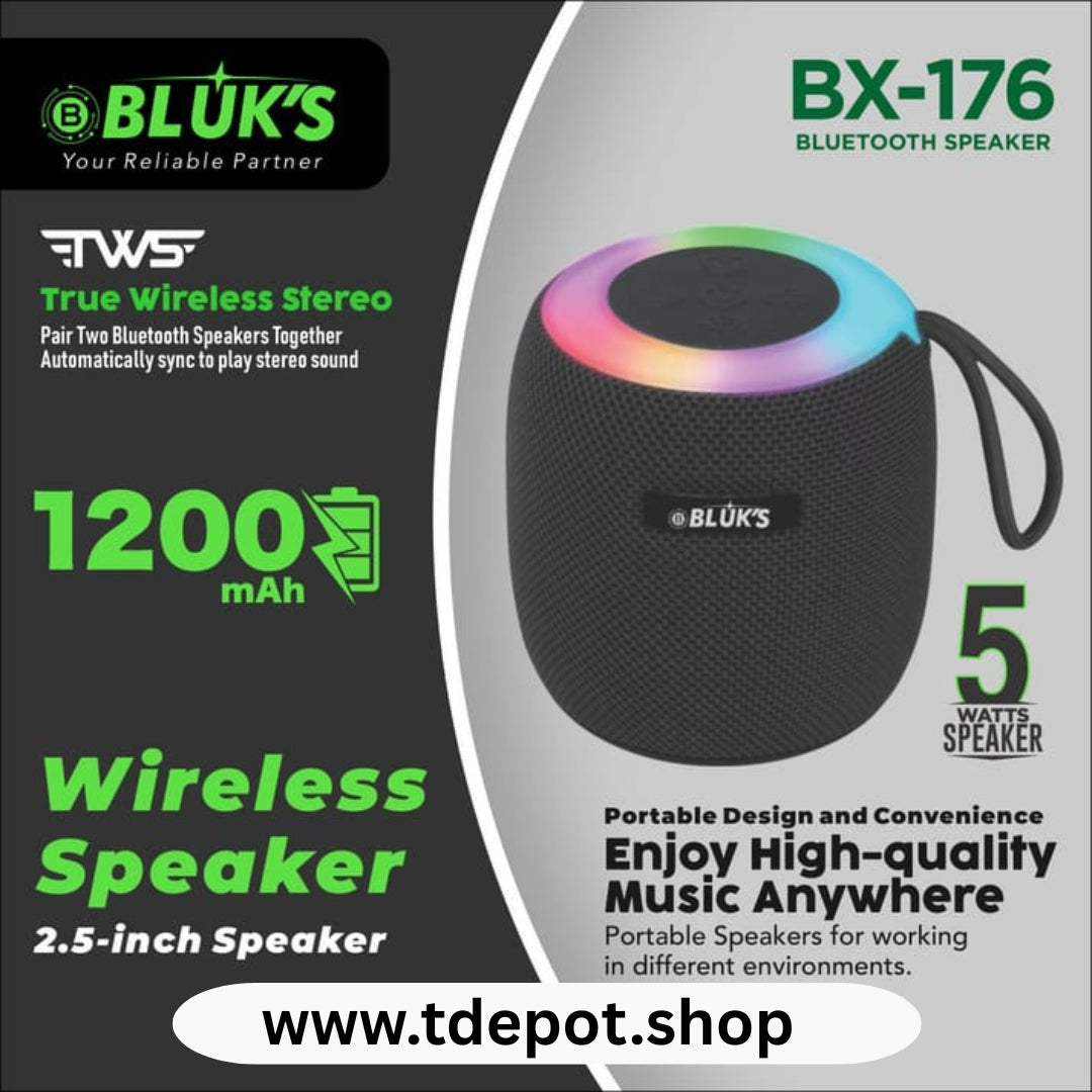 BX-176 Wireless Speaker 2.5-inch Speaker