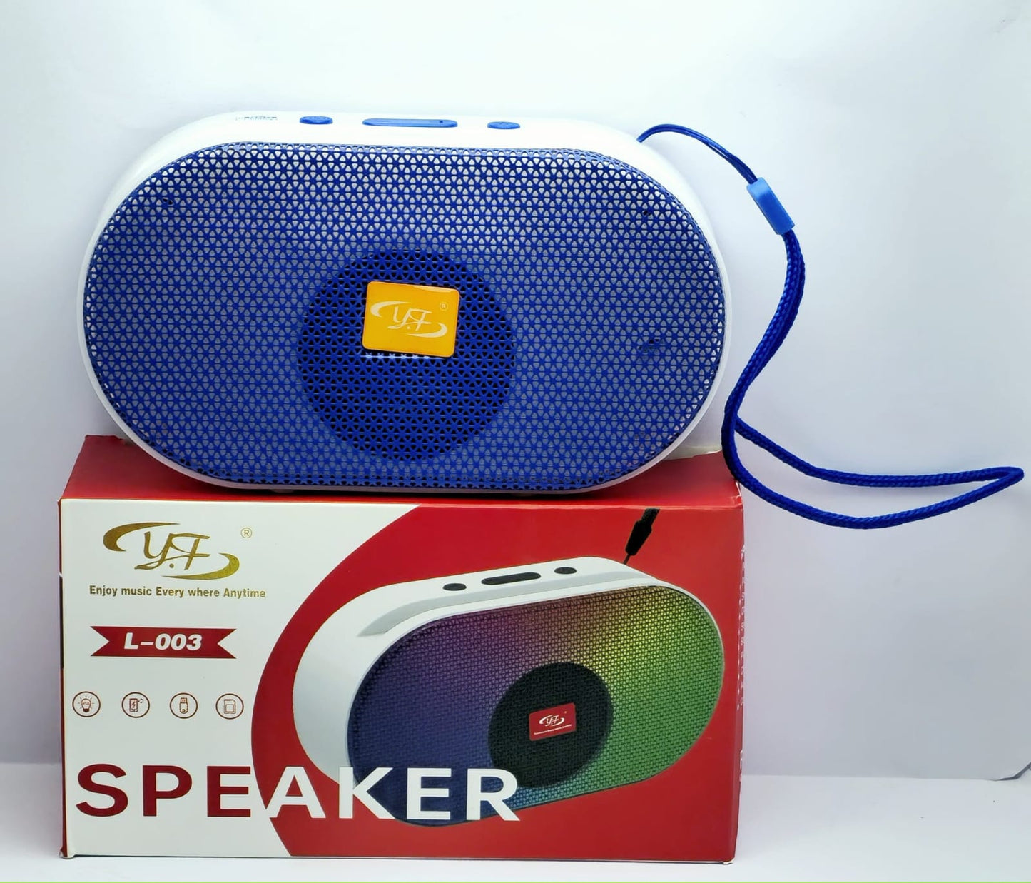 Portable Bluetooth Speaker With FM radio USB SD card support
